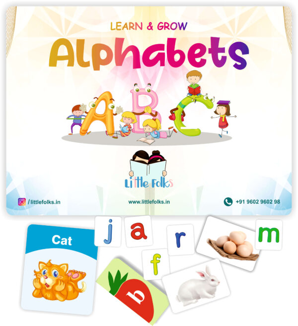 Velcro Activity Book Alphabets Book