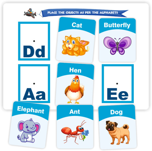 Velcro Activity Book Alphabets Book - Image 3