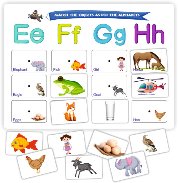 Velcro Activity Book Alphabets Book - Image 2
