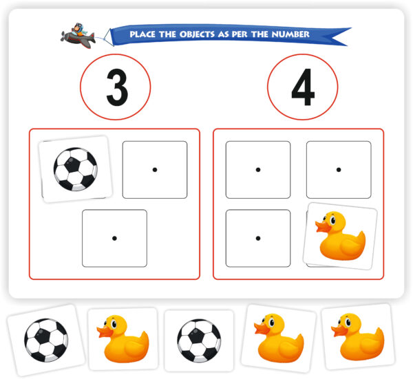 Velcro activity Books Numbers Book - Image 2