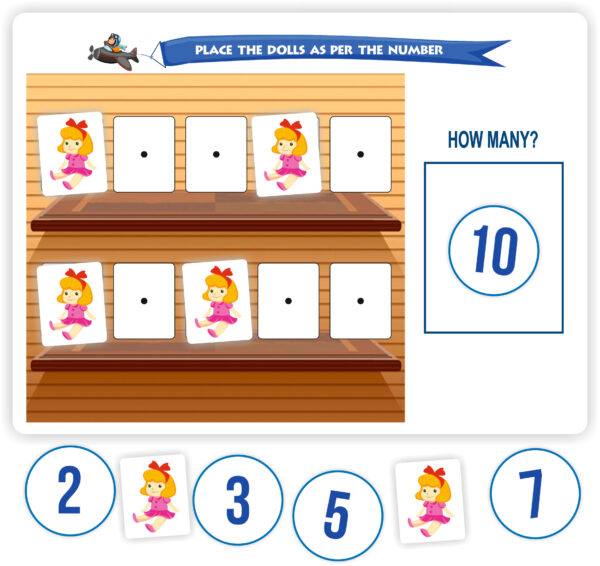Velcro activity Books Numbers Book - Image 4